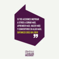 "Si tus acciones inspiran a otros a soñar más, aprender más, hacer más y convertirse en ago más, entonces eres un líder"